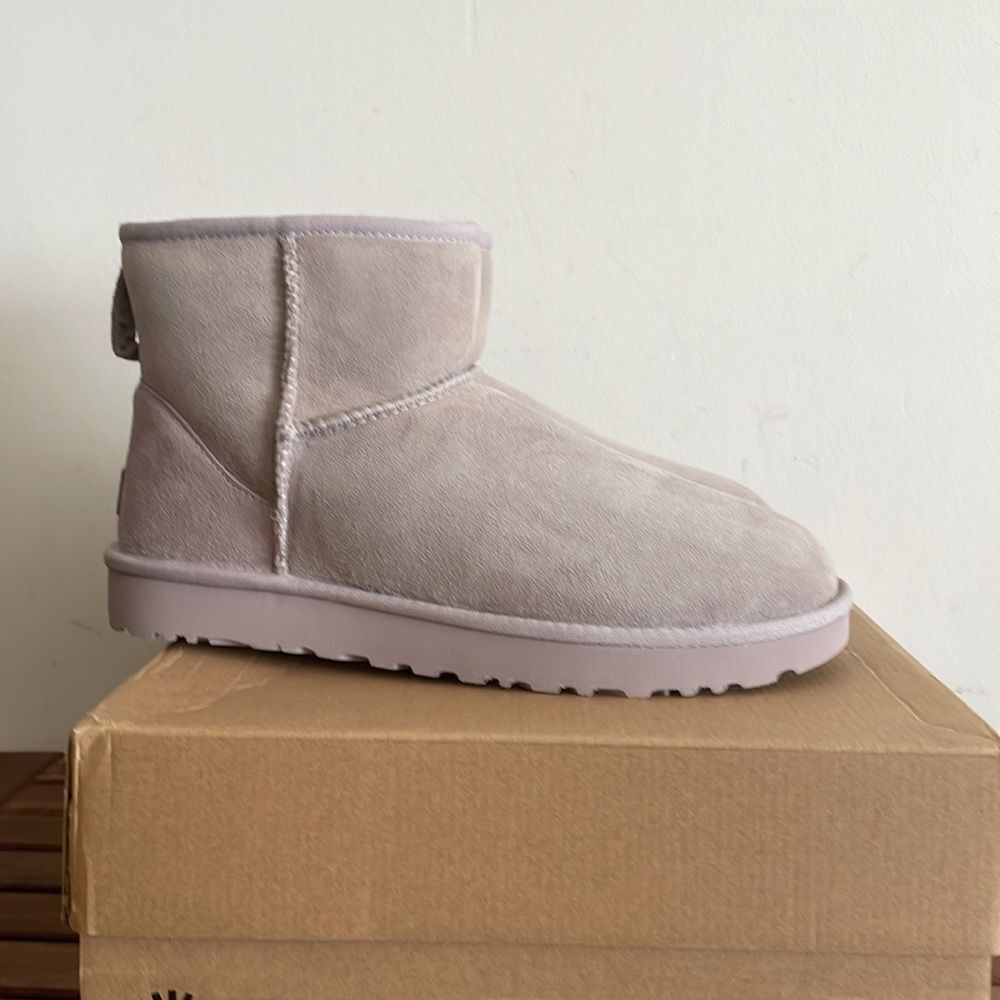 UGG Classic Mini II Boots Pale Smoke USA Women Size 11/UK 9/EU 42 - Picture 7 of 14